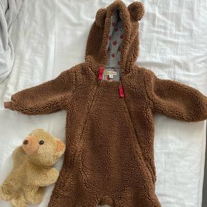 Mini Boden teddy bear Onsie
